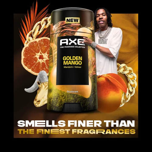 Miniatura 3 de AXE Fine Fragrance Collection - Desodorante en barra de mango dorado, 4 unidades con frescura 48H y protección contra olores con aceites esenciales