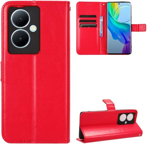 Miniatura 11 de Funda para Boost Mobile Celero 5G + Funda de piel con tapa para Boost Mobile Celero 5G Plus, color negro