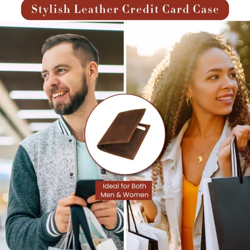 Miniatura 7 de Style N Craft Estuche plegable para tarjetas de crédito para hombre