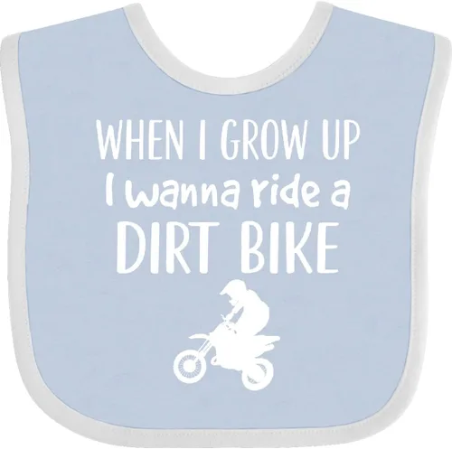 Miniatura 17 de inktastic Babero para bebé de motocross Future Dirt Biker