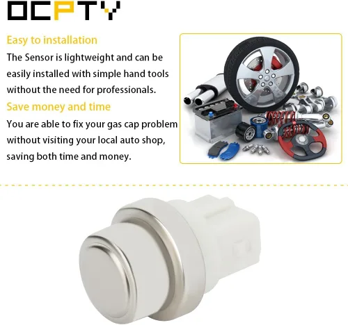Miniatura 6 de OCPTY Sensor de temperatura del agua refrigerante 191919369A apto para 2000 para Audi TT/TT Quattro, 1998-2005 para VW, 1995-2002 para VW Cabrio