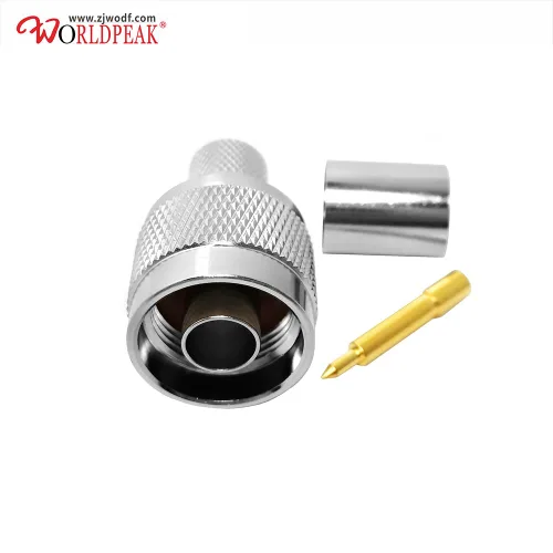Miniatura 4 de Conector coaxial N Conector macho Conectores de crimpado para cable coaxial RG213