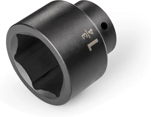 Miniatura 61 de TEKTON SID23025 Dado de impacto profundo de 6 puntos de 1 pulgada impulsor de 1/2 pulgada