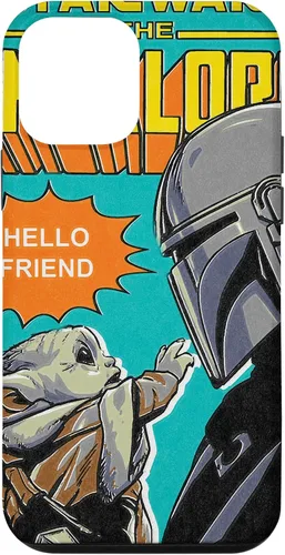 Miniatura 16 de Funda para iPhone 14 Pro Max Star Wars The Mandalorian Mando y el Niño