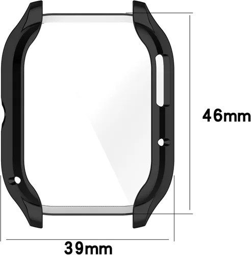 Miniatura 2 de TenCloud Fundas diseñadas para Amazfit GTS 4 Watch Case compatible con Amazfit GTS 4 Watch Protector de pantalla para Amazfit GTS 4 Protector