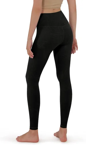 Miniatura 2 de ODODOS - Leggings de cintura cruzada para mujer, diseño con bolsillo interno, para yoga, deportes, gimnasia o entrenamiento, pantalones deportivos