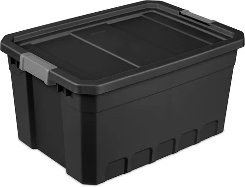 Sterilite Apilador de contenedores Negro 19GA 14869006