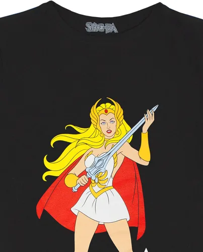 Miniatura 5 de She-Ra - Camiseta de princesa del poder Motu para mujer, camiseta de regalo de superhéroe para mujer