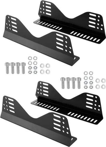 Miniatura 8 de Soportes de montaje lateral para asientos de carreras de cubos: soporte universal para asiento de carreras (juego de 1)