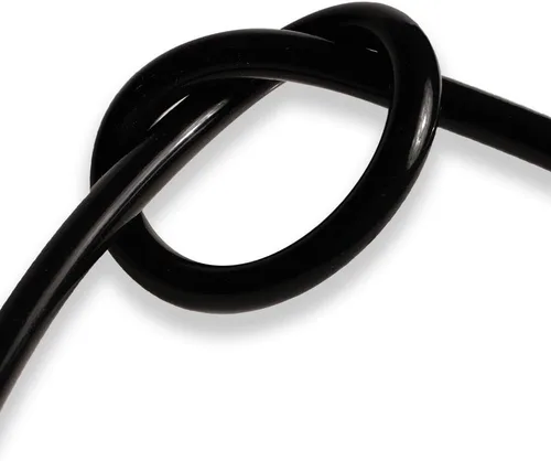 Miniatura 3 de QuQuyi Manguera de vacío de silicona de 1/4 de pulgada (0.236 in) de diámetro interior x 3/8 pulgadas de diámetro exterior de silicona negra, alta