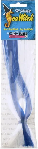 Miniatura 42 de C&H Lures Señuelos de Pesca Sea Witch - Originales Desde 1959, Faldas de Nylon Revelan Cabeza con Peso, 15 Colores, 8 Pesos de Cabeza, Señuelo