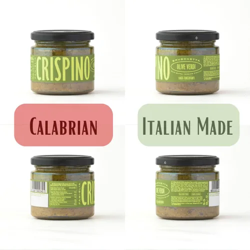 Miniatura 3 de Famiglia Crispino - Bruschetta de alcachofa - 1 paquete - Gourmet importado de Italia, vegano y sin gluten, sin OMG (7.2 oz) tarro de vidrio