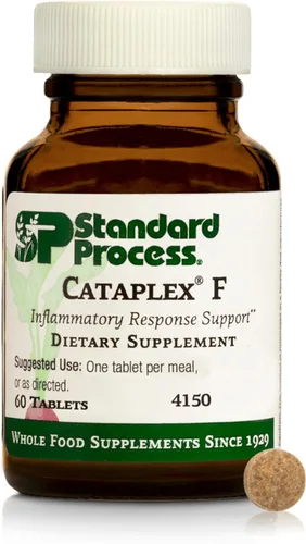 Proceso estándar Cataplex F - Contiene vitamina B6 y yodo - Apoya la composición estructural de la piel y el cabello - No lácteos y sin soja - 90