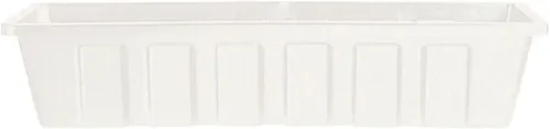 Miniatura 13 de Novelty Poly-Pro Jardinera de plástico para flores , Caja de flor, 36 - pulgadas Negro
