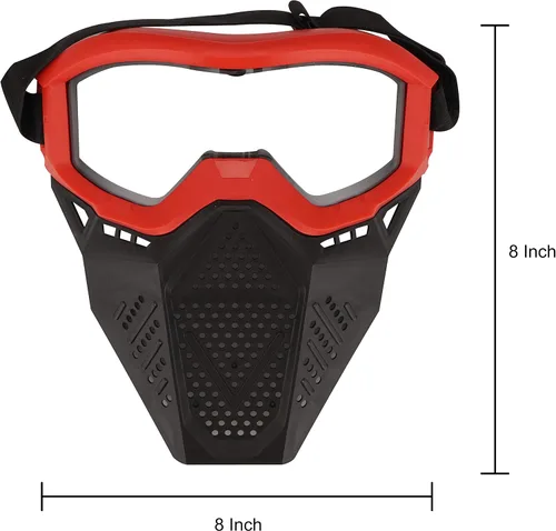 Miniatura 3 de Máscara táctica compatible con Nerf Rival, Apolo, Zeus, Khaos, Atlas, Artemis Blasters Rival Mask (2)