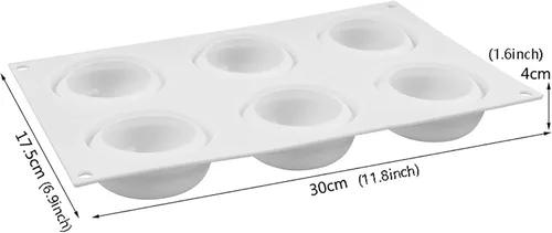 Miniatura 6 de Molde de rollo de canela Molde de chocolate para postre mini molde de pastel molde de cera derretida de silicona moldes para hacer velas para bollo