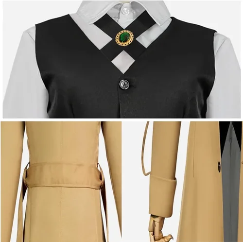 Miniatura 6 de Buyoem Dazai - Disfraz de cosplay para Halloween, Navidad, anime, Chuuya, cosplay, uniforme para adultos, hombres y mujeres Color2