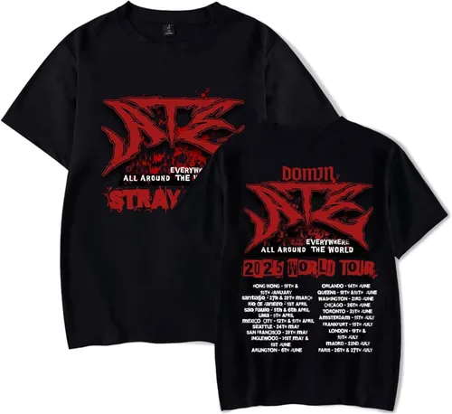Miniatura 6 de KPOP Skz Merch Camiseta Nuevo Álbum Oddinary Jisung Felix Hyunjin Woojin Minho Changbin Camiseta Unisex Top