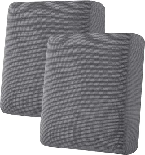 Miniatura 43 de ADPON Fundas de sofá modular, funda de cojín para sofá o sillón en forma de L, funda separada para sofá seccional izquierdo o derecho (1 diván, gris)