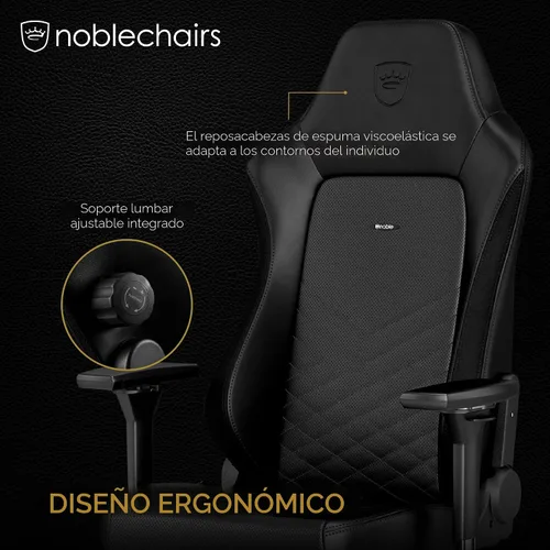 Miniatura 3 de Noblechairs - Sillas de oficina, sillas Hero de gamers
