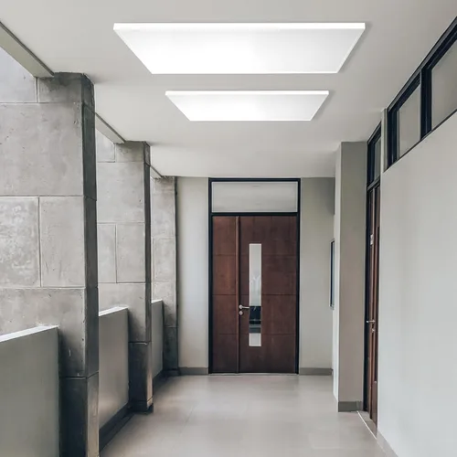 Miniatura 8 de Calentador infrarrojo montado en la pared de 24 x 47 pulgadas, calentadores eléctricos de ahorro de energía para uso en interiores de hasta 100 pies