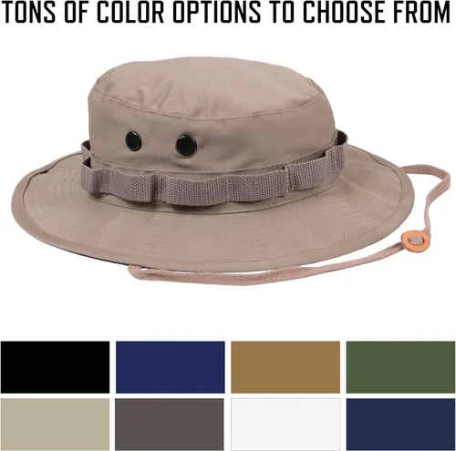 Miniatura 6 de Rothco Boonie Hat - La mejor defensa solar para aventuras al aire libre