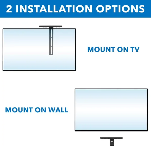 Miniatura 5 de Mount-It! Estante flotante para TV, estante AV de doble pared o montaje en TV, para cajas de cable, dispositivos de transmisión y consolas, acero