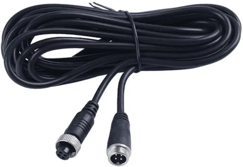 Miniatura 11 de Cable de extensión de cámara de respaldo, cable de extensión de aviación de 4 pines, para cámara de visión trasera de CCTV, camión, remolque