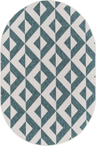 Miniatura 45 de Unique Loom Jill Zarin Outdoor Collection - Alfombra rectangular (2 pies 2 pulgadas x 3 pies 1 pulgadas, rectangular, beige y marrón)