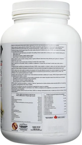 Miniatura 2 de PERFECT SPORTS Diesel 100% aislado de proteína de suero de Nueva Zelanda Endulzado con stevia, sin ingredientes artificiales, apto para dieta Keto