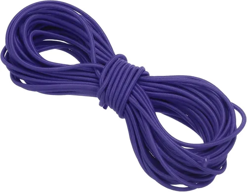 Miniatura 94 de PATIKIL Cuerda elástica elástica de 109 yardas (328.1 ft), cuerda elástica pesada de 0.059 in, albaricoque para manualidades, correas de gancho