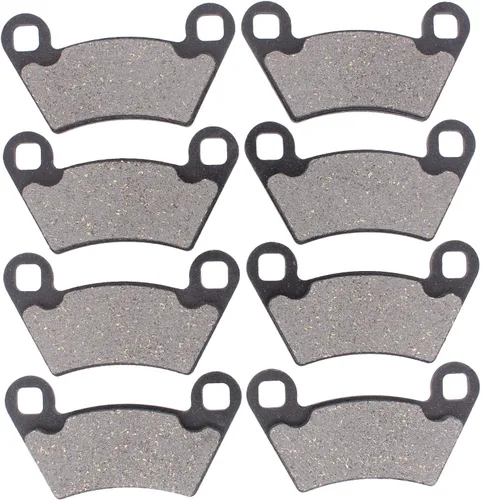 MOTOKU Pastillas de Freno Delanteras y Posteriores para Ranger 400 425 500 570 700 TM ETX