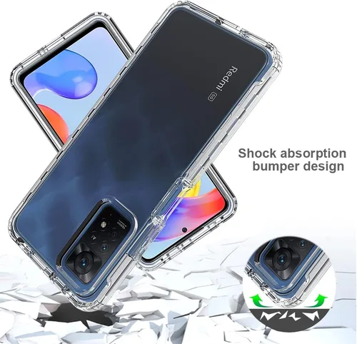 Miniatura 4 de Funda para Xiaomi Redmi Note 11 Pro, funda a prueba de golpes con protector de pantalla para Xiaomi Redmi Note 11 Pro 4G 2201116TG/Redmi Note 11 Pro