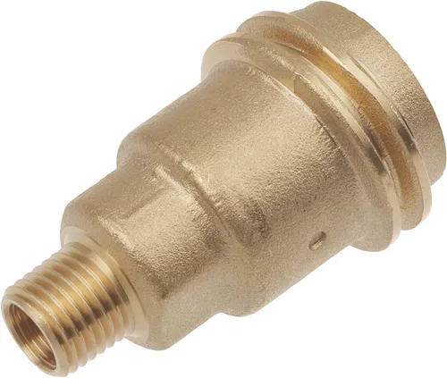 Miniatura 8 de 2 tuercas macho 5042 QCC1, adaptador de manguera de montaje de gas propano con rosca de tubo NPT de 1/4 pulgadas y conector QCC tipo 1 macho y POL