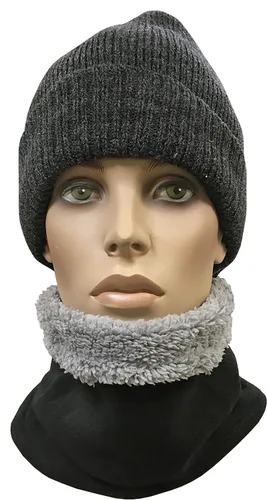 Miniatura 5 de N'Ice Caps Pasamontañas de invierno con forro polar para niños