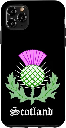 Miniatura 13 de Funda de regalo para iPhone 13 Pro Max con símbolo celta de flor de cardo escocés