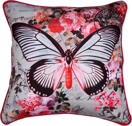 Miniatura 27 de Decozen Fundas de almohada decorativas con estampado de pájaros con diseño floral para decoración del hogar, sala de estar y dormitorio, funda