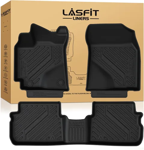 Miniatura 54 de LASFIT Alfombrillas de piso para Toyota Tacoma 2008-2011 Cabina de Acceso Transmisión Automática, Forro de Piso de Ajuste Personalizado para Todo