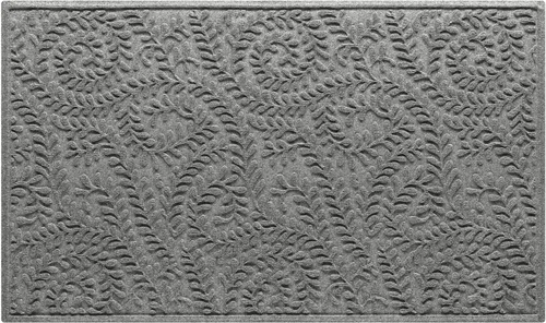 Miniatura 14 de WaterHog Tapete para Puerta Interior/Exterior, 2' x 5', Fabricado en Estados Unidos, Alfombra de Puerta Frontal Duradera y Antideslizante, Gris