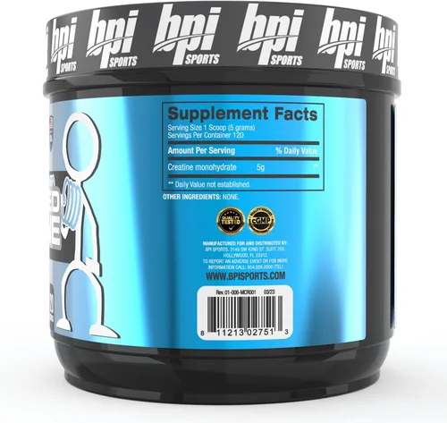 Miniatura 2 de Creatina micronizada de BPI Sports , 1, 1