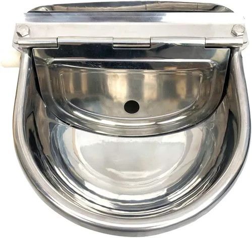 Miniatura 8 de Comedero automático para perros con tubo de 39 pulgadas de longitud y flotador para ganado, caballo, cabra, oveja, animales, herramienta de acero