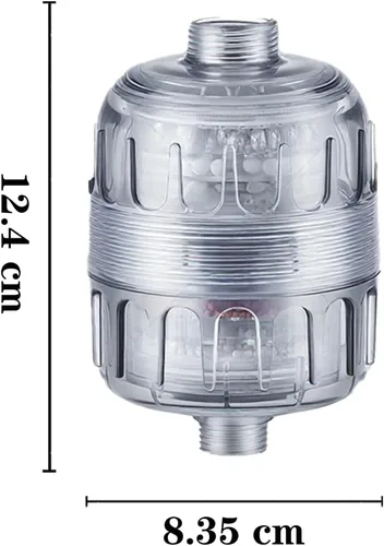Miniatura 2 de Suavizador de agua de ducha con filtro compuesto de 12 capas, suavizante de agua dura, cloro y filtración de metales pesados, mejora la textura