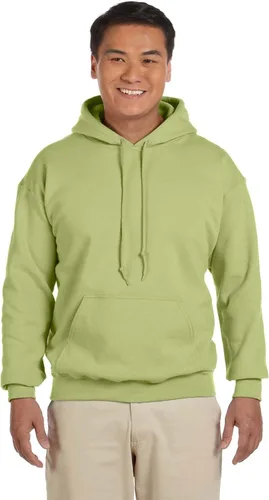 Miniatura 26 de Gildan - Sudadera con capucha para hombre, mezcla pesada, cordón de ajuste, Rosa de seguridad