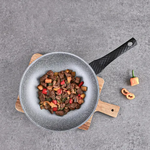 Miniatura 6 de Neoflam Wok antiadherente de aluminio fundido – Sartén ligera y duradera, revestimiento antiadherente saludable, fácil de limpiar, apto