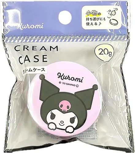 can do Frend Kuromi Cosmetic Estuche pequeño 0.7oz (20g) Estuche de viaje de maquillaje púrpura