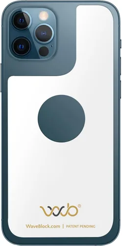Miniatura 12 de WAVEBLOCK Bloqueador de EMF para Celular - Hecho para iPhone 11 - La única pegatina 5G-Shield patentada, respaldada científicamente y probada
