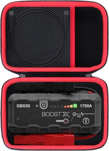 Lebakort Estuche de almacenamiento compatible con Boost X GBX55 1750A 12V Arrancador de litio portátil ultra seguro
