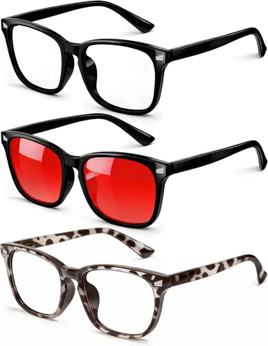 Miniatura 8 de Gafas de luz azul para niños, gafas de luz azul para niños, anteojos falsos para niños de 6 a 18 años