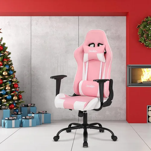 Miniatura 9 de Silla Gamer - Silla reclinable ergonómica de respaldo alto para juegos de PC con reposacabezas y soporte lumbar para adultos y niños de 8 a 12 años