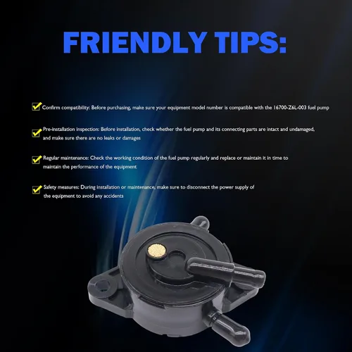 Miniatura 7 de 16700-ZT3-013 Conjunto de Bomba de Combustible Compatible con Honda Generator EU1000i EU2000i EB2000I EB2000IT1 EB2200IT EU1000IK1 EU1000IT1
